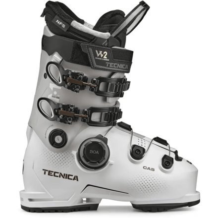 Tecnica Mach BOA HV 95 GW Skischoen Dames (Maat - 25.5, Kleur - Cold-White)