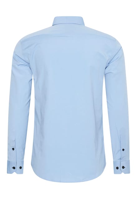 Rusty Neal Overhemden Overhemd Slim Fit Blauw