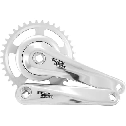 Sunrace Crankstel 170mm - 38T - Zilver - Lichtgewicht - Duurzaam
