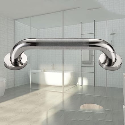 Veiligheidsgreep - Badkamer steun - Veiligheid thuis - Antislip oppervlak - 53 cm - Chroom