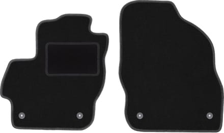 Voormatten zwart voor: Mazda 3 II BL hatchback, sedan (2008-2013)