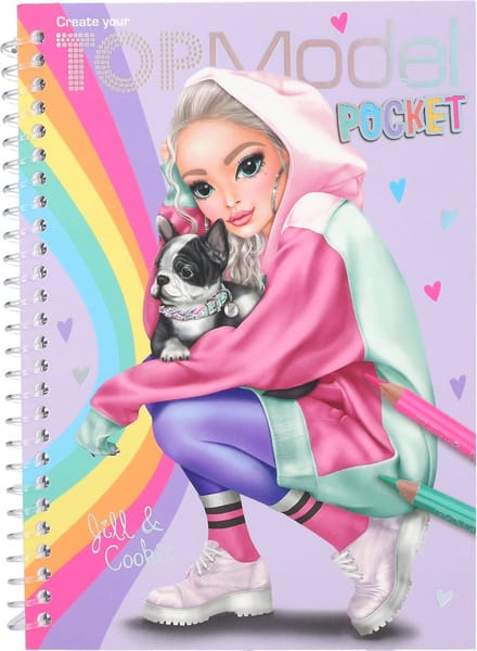 TOPModel pocket kleurboek