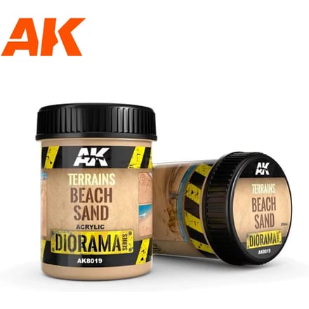 Modelverf AK Interactive Dioramas Beach Sand