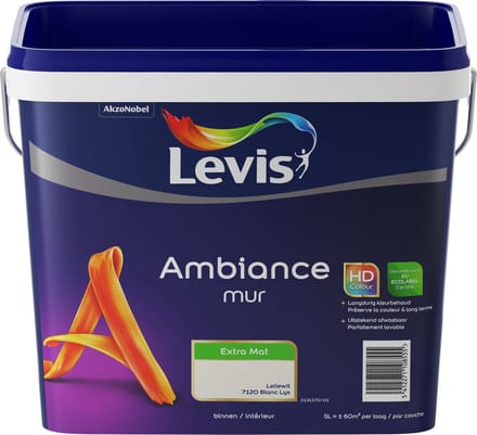 Levis - Ambiance Mur Extra Mat - Leliewit - 5 L