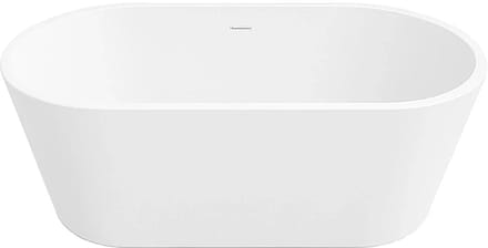 DutchLine - Murano Vrijstaand Bad - Glans Wit - 1800x800x580