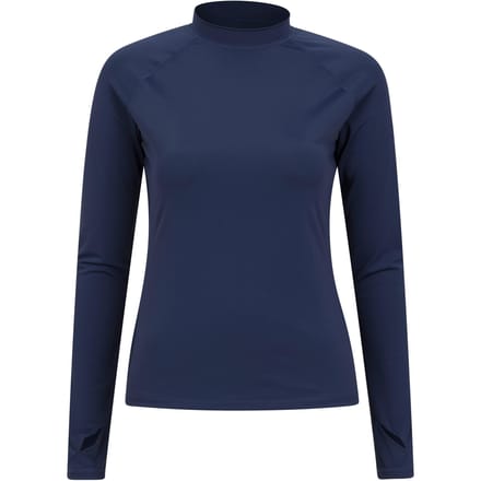 Mountain Warehouse Dames/Dames Rash Guard met lange mouwen (Donkerblauw)