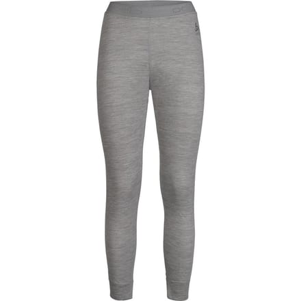 Odlo Suw Bottom Pant Natural 100% Merino Warm - XL - Dames Thermobroek - Grey Melange