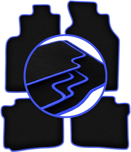 CARLUX-BLUE automatten voor: Mitsubishi Space Star minivan (1999-2005)