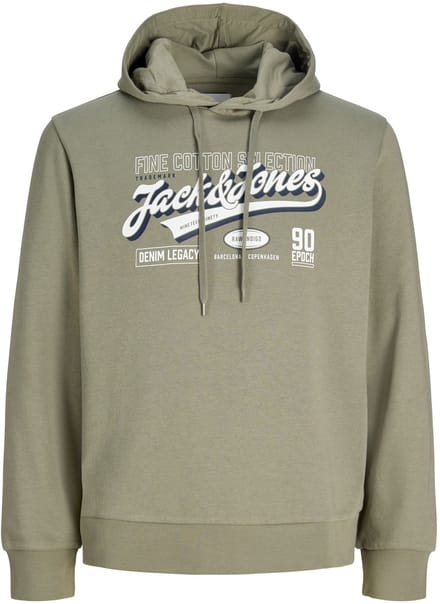 Jack & Jones Plus Hoodie Plus Size Logo Hoodie
