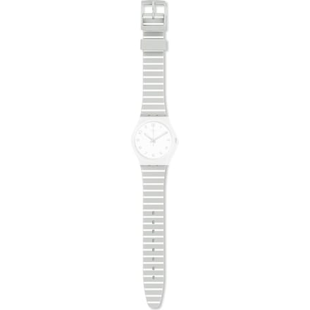 Swatch Plastic - Originals Medium (34mm) /Access/Solar/Musicall/Stop - G/SK/SL/SR/SS/SO28 AGM190 GM190 Grayure Horlogeband