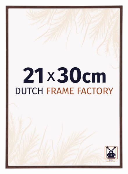 Fotolijst 21x30 cm - Kunststof - Bruin - Angers