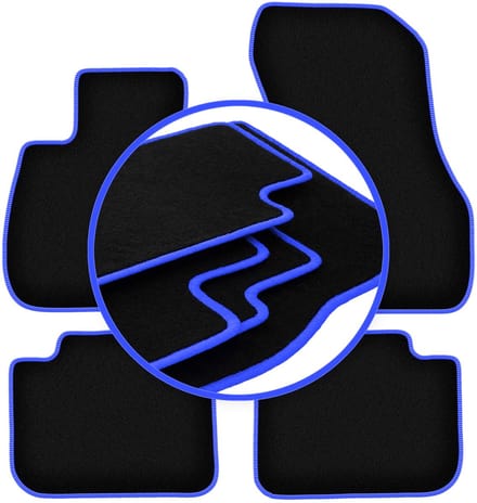 CARLUX-BLUE automatten voor: BMW X1 F48 SUV (2015-2019)
