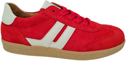 Gabor Suede Dames Sneakers - Rood - 41