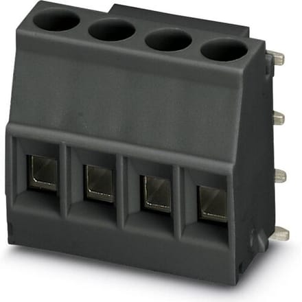 Phoenix Contact 2908443 Klemschroefblok 2.50 mm² Aantal polen 4 Zwart 200 stuk(s) Package