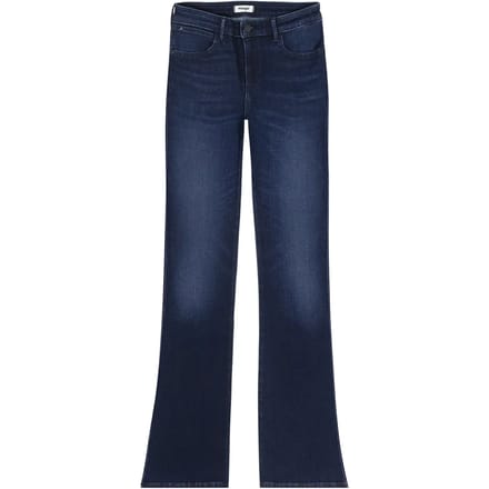 Wrangler 112342797 Bootcut Fit Spijkerbroek Blauw 32 / 32 Vrouw