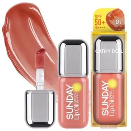 Cathy Doll - Sunday Lip Oil SPF 50+ PA++++ 01 Sun Tan