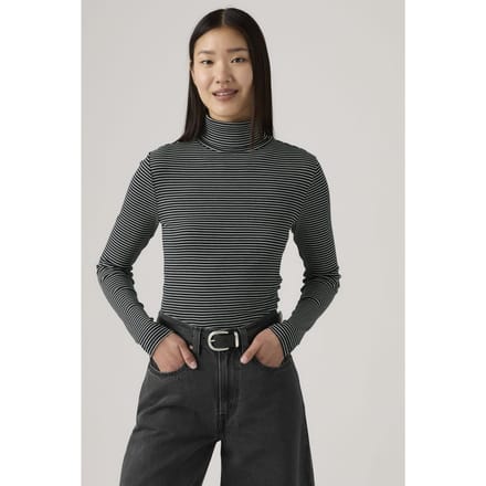 Levi's Dreamy Turtleneck Top Black Taglia: S | Maglie a manica lunga Outlet | Donna | Nero