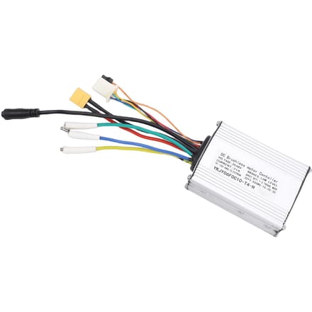 Elektrische Scooter Controller Intelligent Borstelloos voor Motor Metaal Aluminiumlegering 21A 8 Pin white