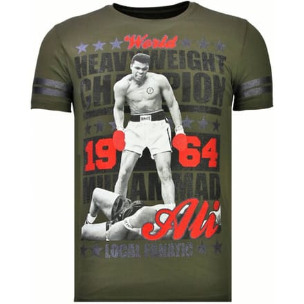 Local Fanatic Greatest of all time ali t-shirt