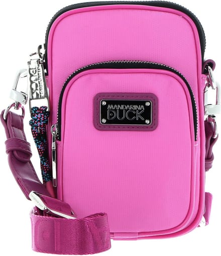 MANDARINA DUCK Telefoontasje Schoudertas Style Phone Holder Pink Bubble Roze