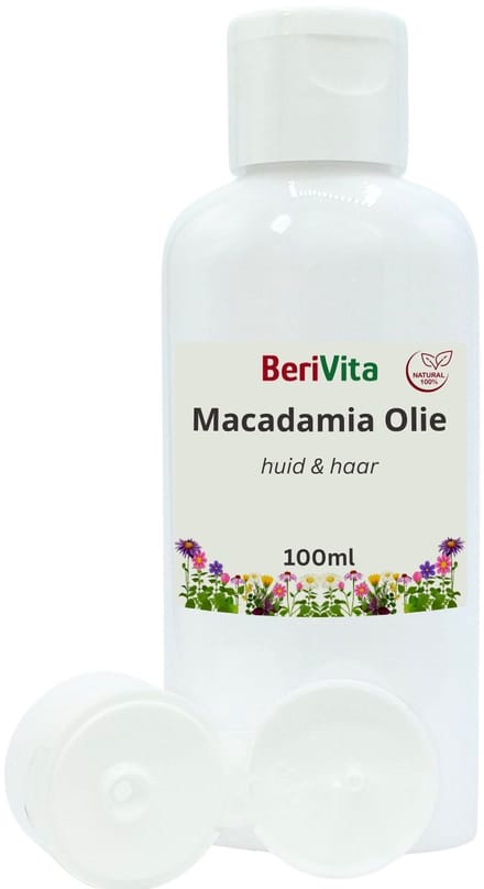 Macadamia Olie Puur 100ml - Huidolie en Haarolie