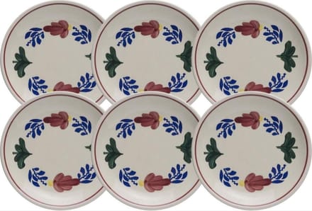 Boerenbont Petit Four Schaaltje - Ø 11 cm -  6 stuks