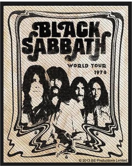 Black Sabbath - Band Patch - Creme