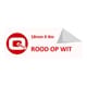 Brother TZe-242 tape rood op wit 18mm (huismerk)