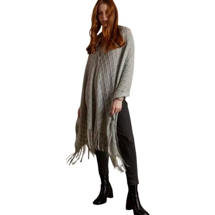 Lange poncho dames Admas Punto