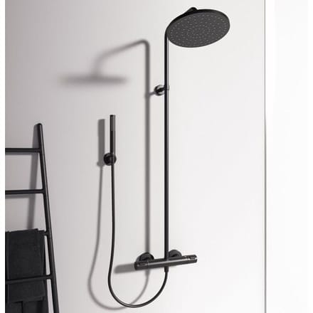 Ideal Standard Ceratherm Showerset met thermostaat Silk Black