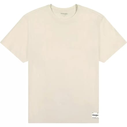T-shirt Korte Mouw Wrangler 112357430 SOLID TEE-WHITE