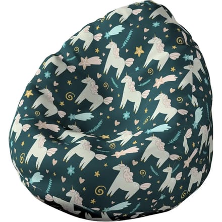 Poef Yellow Tipi Bowli Magic Collection