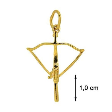 Blinx Jewels Vergulden Hanger Kruisboog