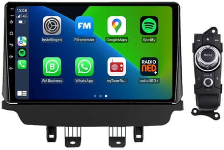 CarPlay autoradio geschikt voor Mazda 2 | 2014 t/m 2023 | Android 13 | Draadloos Apple CarPlay & Android Auto | 2GB + 32GB | 8-Core processor | Davilon | 2025 model | 2014 2015 2016 2017 2018 2019 2020 2021 2022 2023 | Bluetooth & Wifi