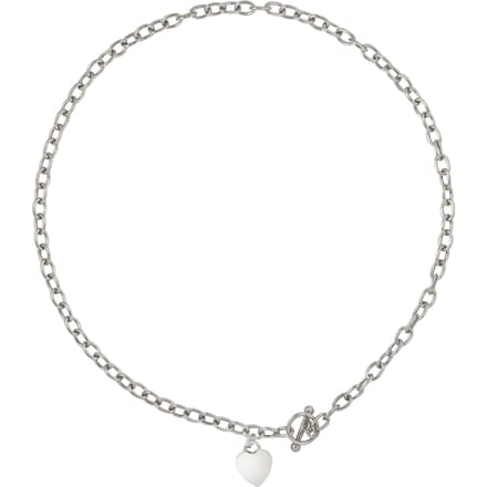 Cumshot ketting Je bent mijn hart zilver 925
