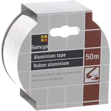 Sencys Aluminium Tape - 50m X 50mm