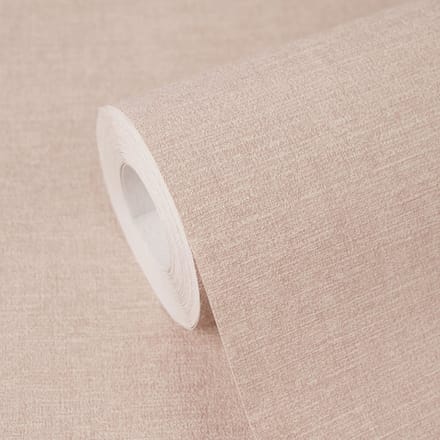 LICHT GLANZEND GEMÊLEERD BEHANG | Textiellook - Roze - A.S. Création Cuba II