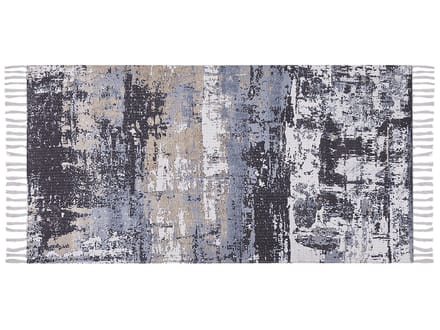KONAKLI - Laagpolig vloerkleed - Multicolor - 80 x 150 cm - Polyester