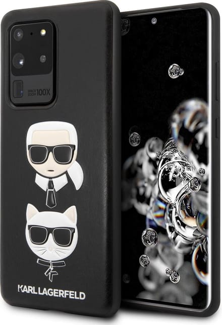 Print hoesje van Karl Lagerfeld - Backcover - Samsung Galaxy S20 Ultra - Leer