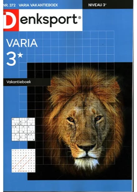 Denksport Varia Vakantieboek - 372 2025