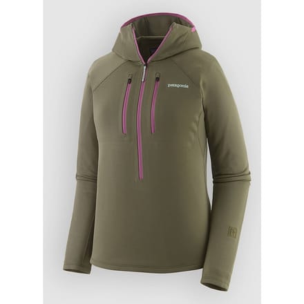 Damescapuchon met rits Patagonia R1
