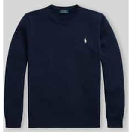 pullover in relaxed fit van puur katoen