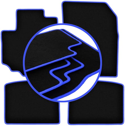 CARLUX-BLUE automatten voor: Suzuki SX-4 S-Cross crossover (2013-)