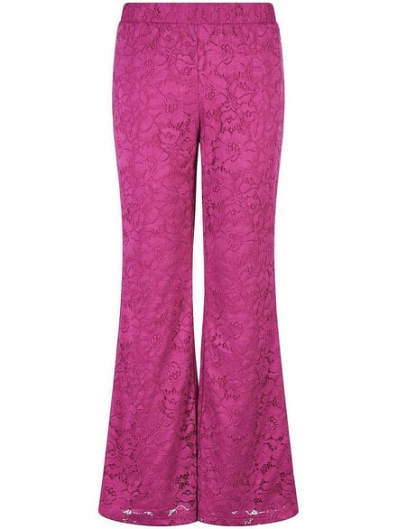 Bootcut-fit broek Van Emilia Lay pink