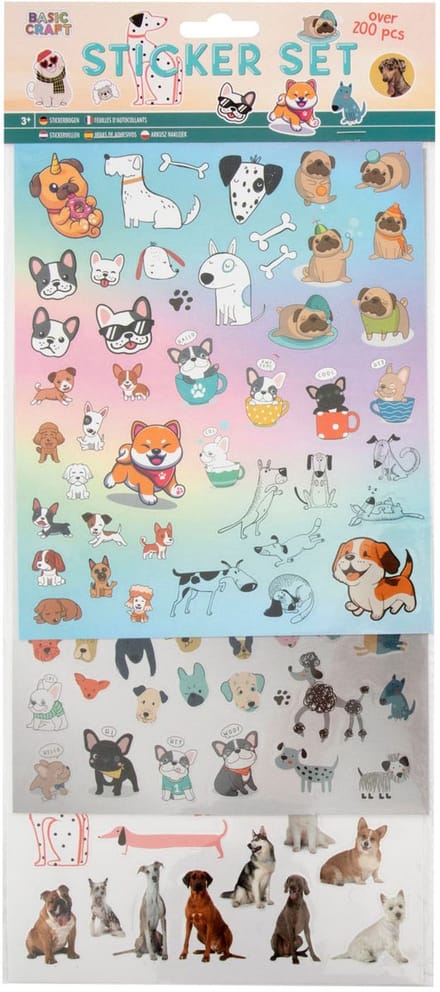 Stickerset Honden, 100st.