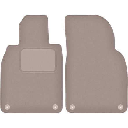 Beige velours vloermatten voor: Porsche Boxster 718 roadster (2016-)