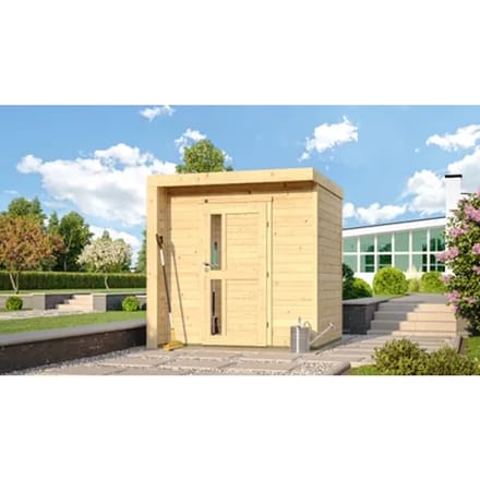 Weka Tuinhuis 262 C - Antraciet - 209x205cm