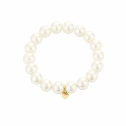 Bijoutheek Armband (Sieraad) Parels Wit