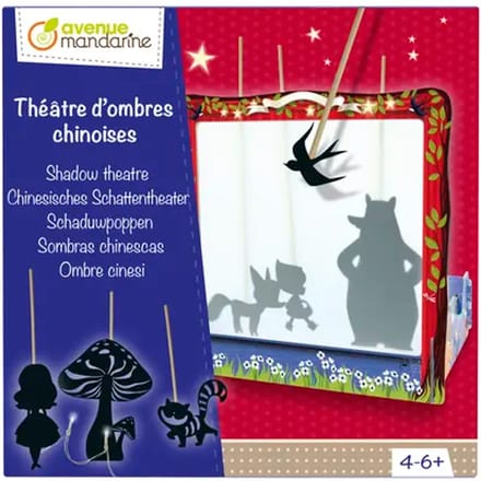 Creatief schaduwtheater decor Avenue Mandarine