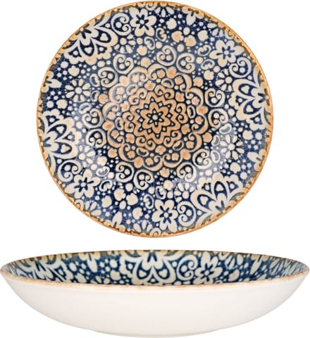 Bonna bord - Alhambra - Porselein - 25 cm 1300 cc - set van 6